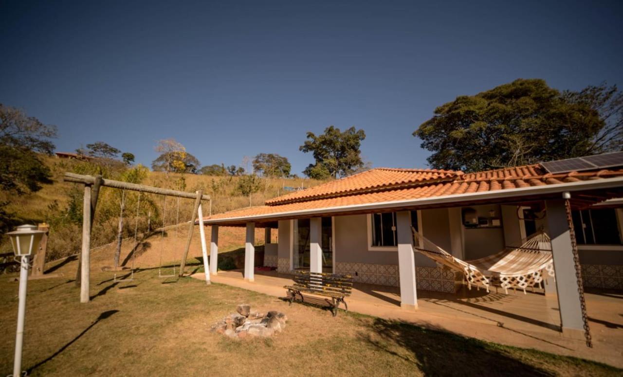 Casa De Campo Com Piscina Cascata Artificial Sao Lourenco  Dış mekan fotoğraf