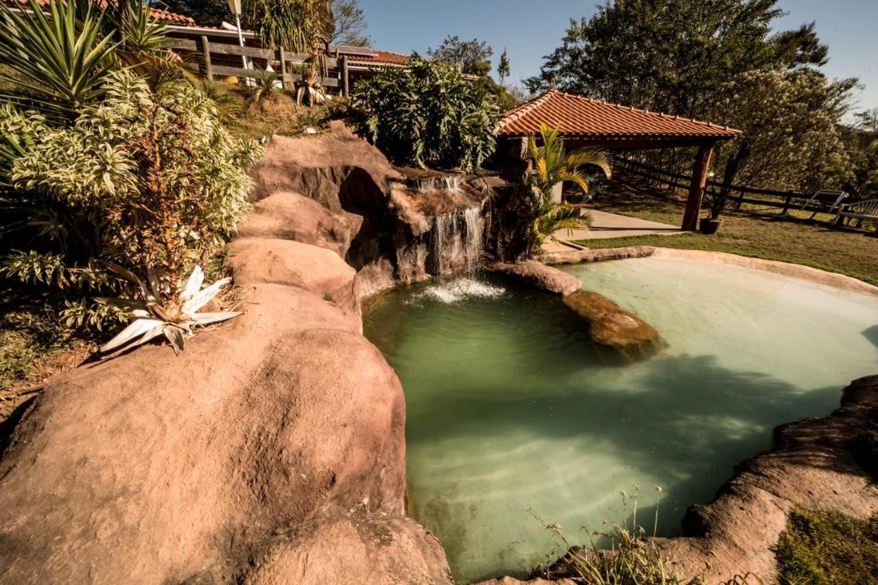 Casa De Campo Com Piscina Cascata Artificial Sao Lourenco  Dış mekan fotoğraf